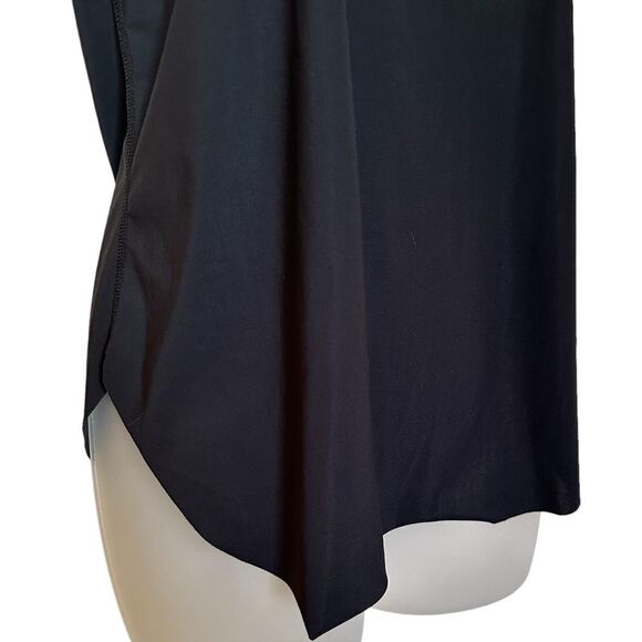 Lululemon Seamless Razor Back Black Flowy Fitted Tank Top Workout Shirt - Picture 7 of 8